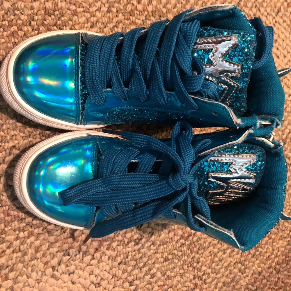 Mermaid shoes size 12 worn once (wrong size)